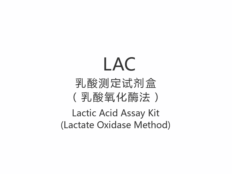 【LAC】 Mjölksyraanalyssats (laktatoxidasmetod)