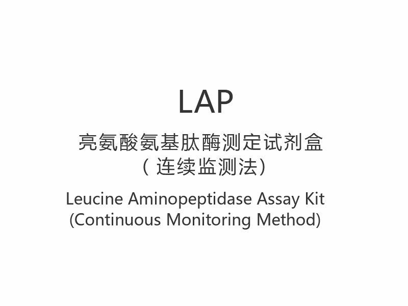 【LAP】 Leucin Aminopeptidase Assay Kit (kontinuerlig övervakningsmetod)